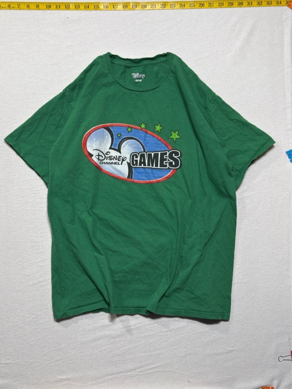 Disney Channel Games team cyclone  T-Shirt Graphic Tee Green